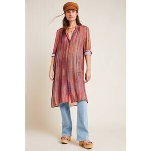 New Anthropologie Conditions Apply Lauressa Buttondown Tunic $130 Small Petite